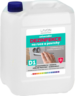 Obrázek produktu: Lavon univerzální dezinfekce na ruce a povrchy - 5 l