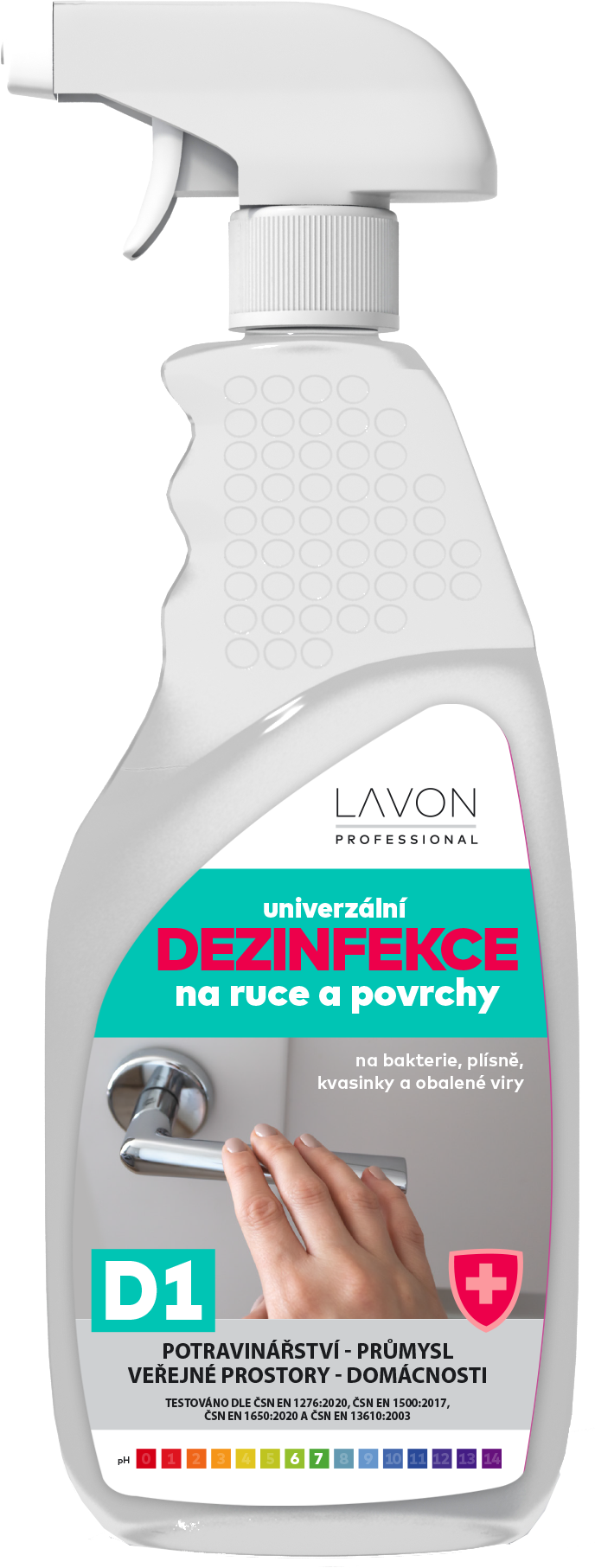 LAVON univerzální dezinfekce na ruce a povrchy, 500ml