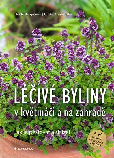 Obrázek produktu: Léčivé byliny v květináči a na zahradě - Jak je pěstovat a sklízet