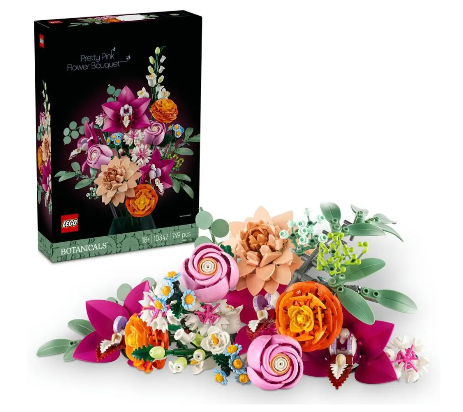 LEGO® Botanicals 10342 Krásná kytice růžových květin