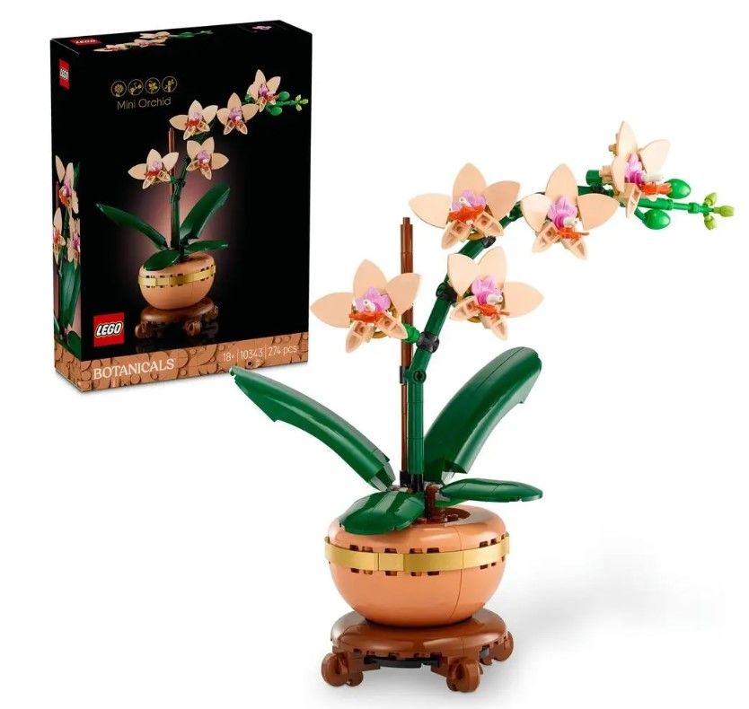 LEGO® Botanicals 10343 Miniaturní orchidej