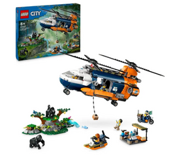 Obrázek produktu: LEGO® City 60437 Helikoptéra na průzkum džungle v základním táboře