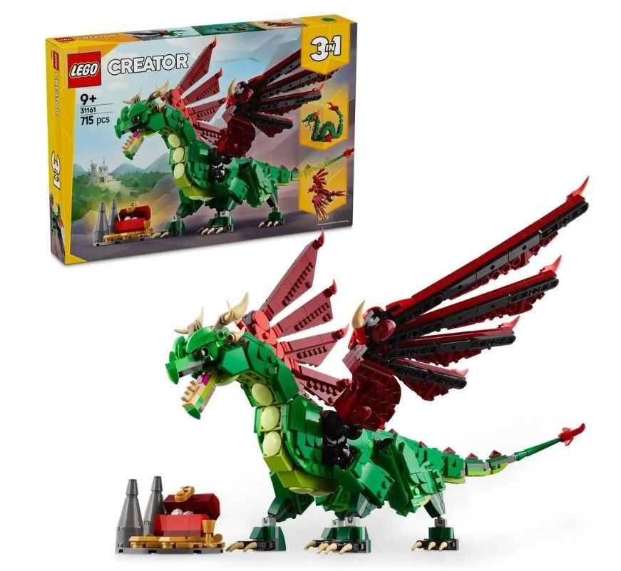 LEGO® Creator 31161 Středověký drak