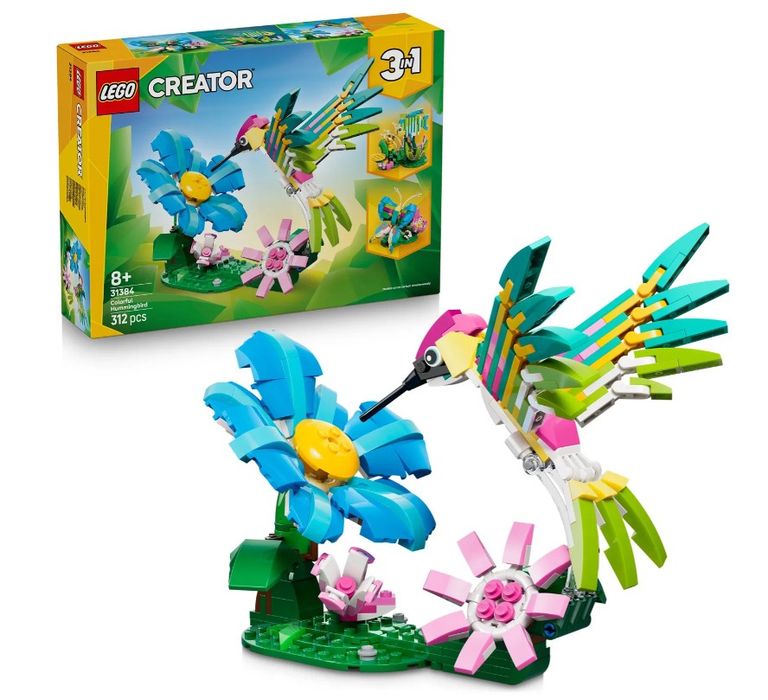 LEGO® Creator 31384 Divoká zvířata - Barevný kolibřík