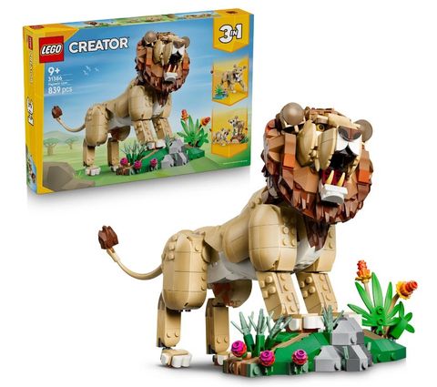 Obrázek produktu: LEGO® Creator 31386 Divoká zvířata - Majestátní lev
