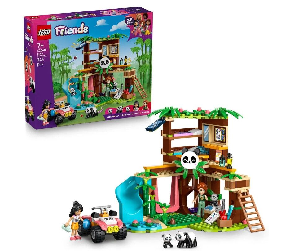 LEGO® Friends 42648 Péče o zvířátka v pandí záchranné stanici