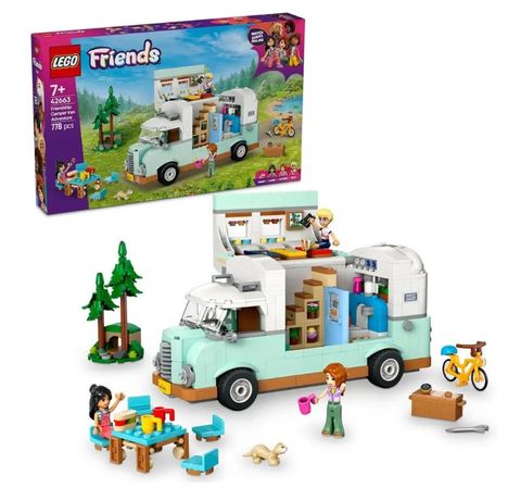 Obrázek produktu: LEGO® Friends 42663 Dobrodružství s karavanem přátelství