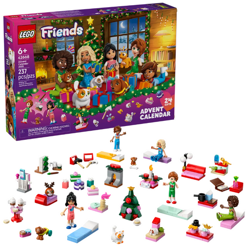 Obrázek produktu: LEGO®Friends 42668 Adventní kalendář 2025