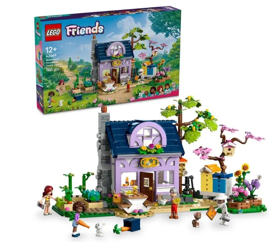 LEGO® Friends 42669 Dům včelařů a květinová zahrada