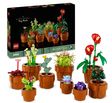 Obrázek produktu: LEGO® Icons 10329 Miniaturní rostliny