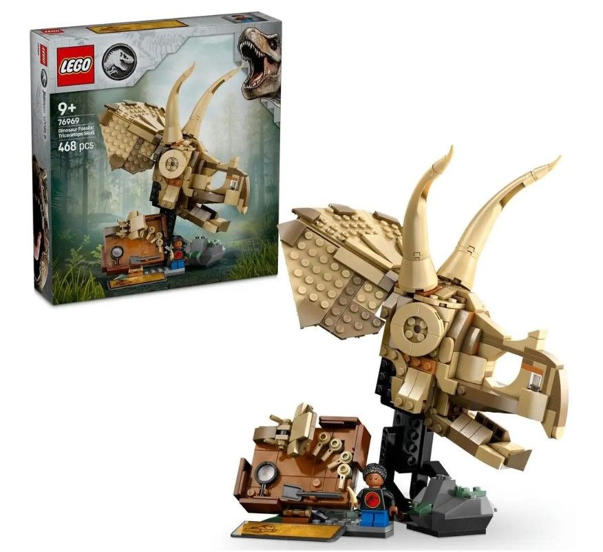 LEGO® Jurassic World™ 76969 Dinosauří fosilie - Lebka triceratopse