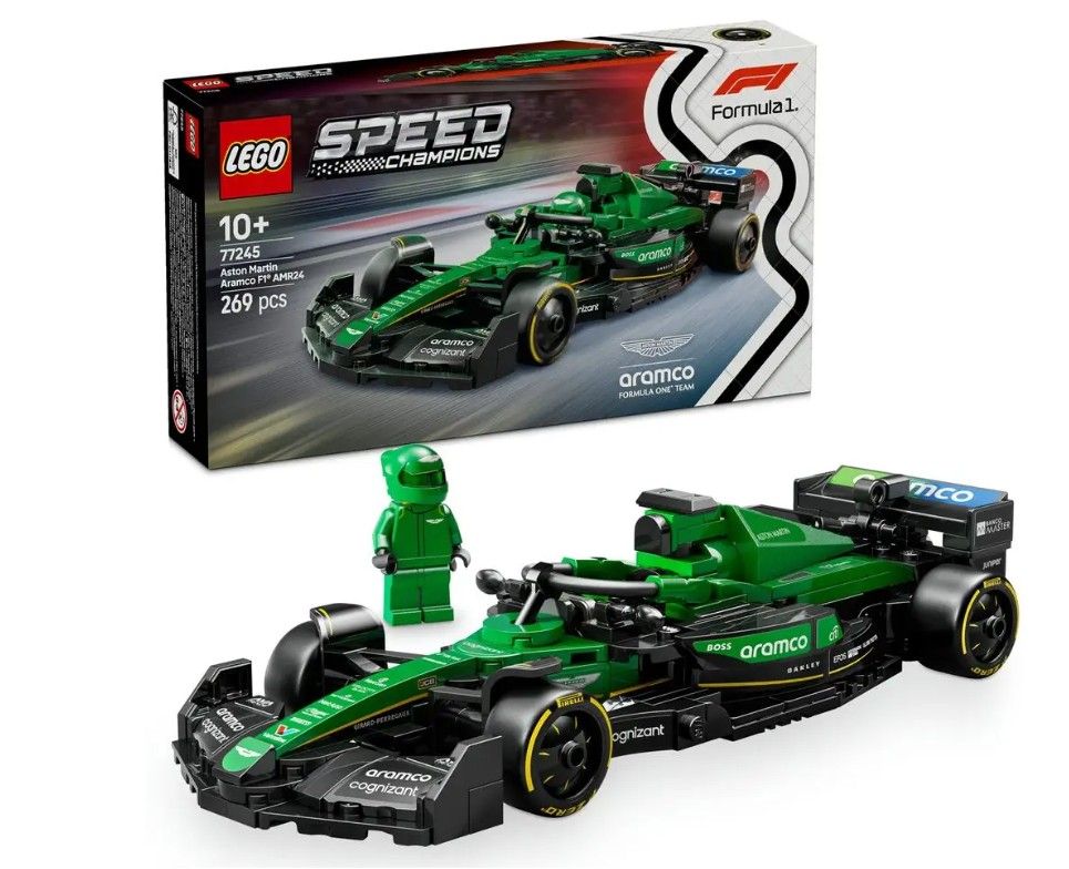 LEGO® Speed Champions 77245 Závodní auto Aston Martin Aramco F1 AMR24