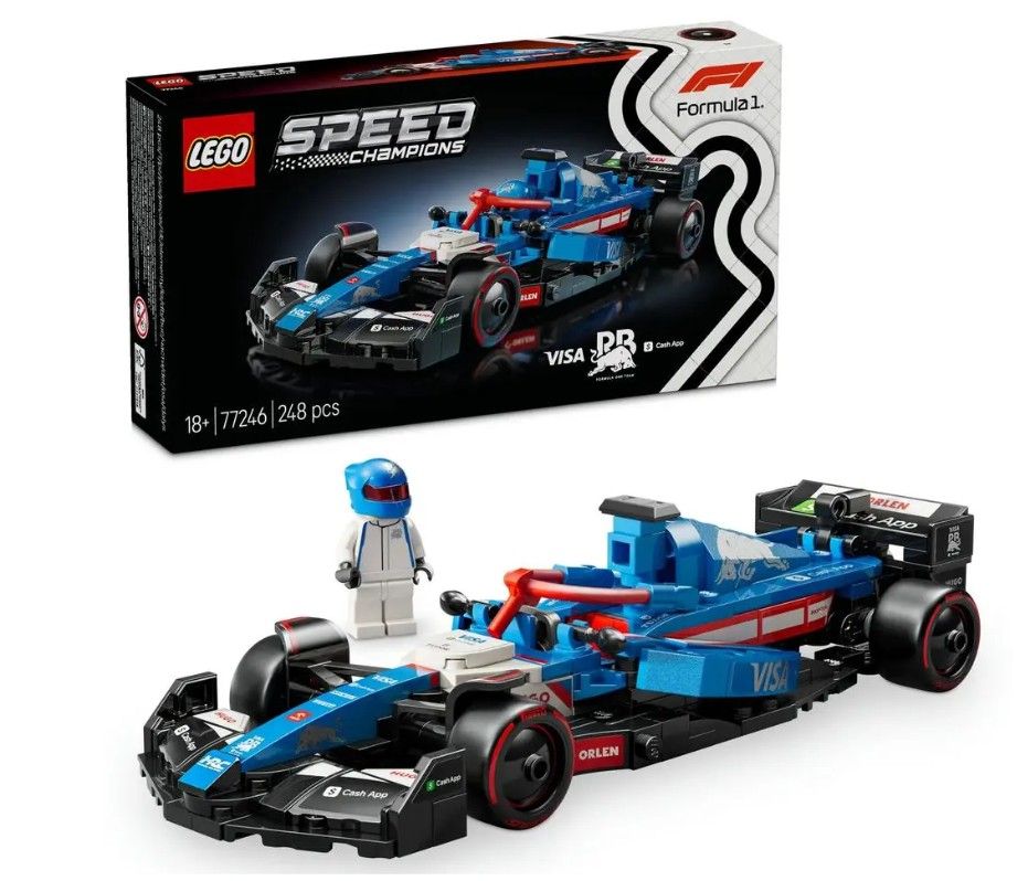 LEGO® Speed Champions 77246 Závodní auto Visa Cash App RB VCARB 01 F1