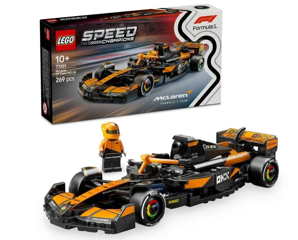 LEGO® Speed Champions 77251 Závodní auto McLaren F1 Team MCL38
