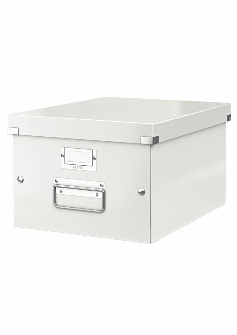 Krabice LEITZ Click-N-Store - A4, univerzální, bílá