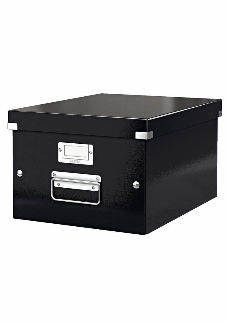 Krabice LEITZ Click-N-Store - A4, univerzální, černá