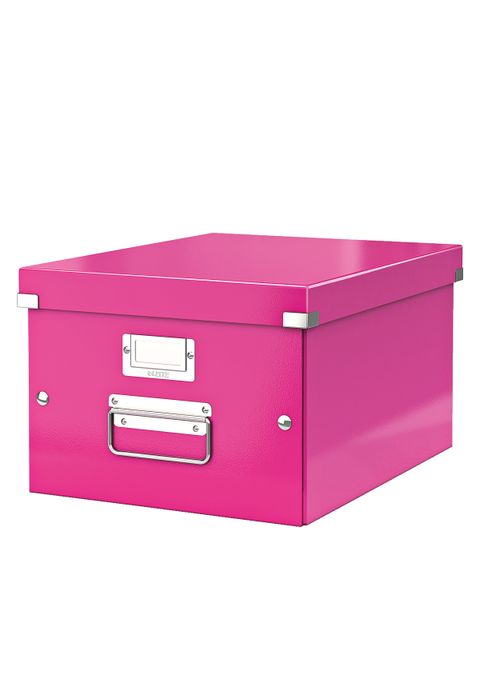 Obrázek produktu: Leitz Click & Store Archivační krabice A4 - růžová