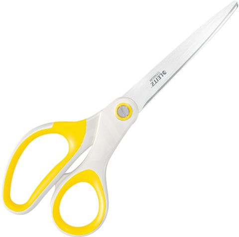 Obrázek produktu: Leitz WOW Kancelářské nůžky titanové - žluté
