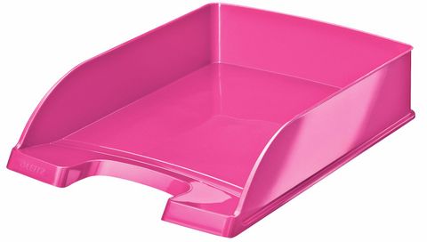 Obrázek produktu: Leitz WOW Kancelářský odkladač - metalická růžová