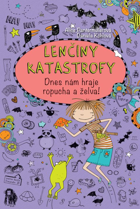 Obrázek produktu: Lenčiny katastrofy - Dnes nám hraje ropucha a želva!