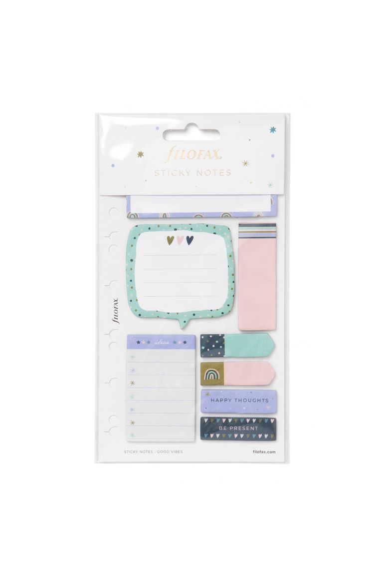 Lepicí bločky Multi Good Vibes náplň osobních/A5 diářů Filofax