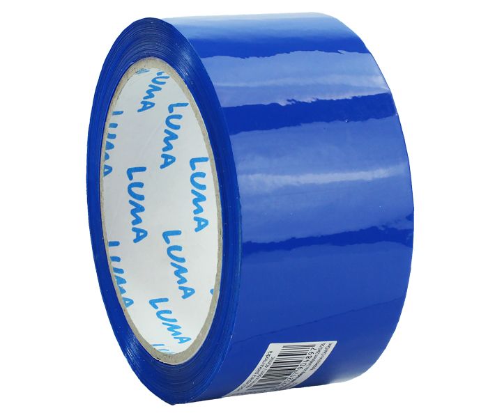 Lepicí páska barevná LUMA 48 mm × 66 m - modrá