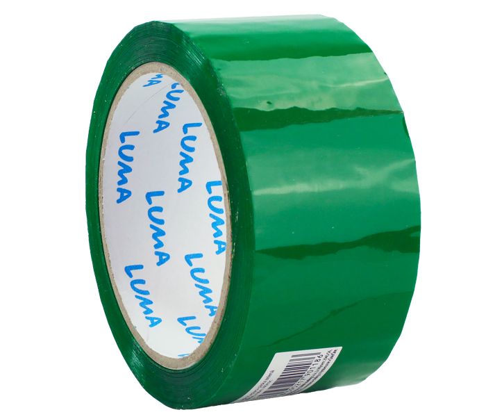 Lepicí páska barevná LUMA 48 mm × 66 m - zelená