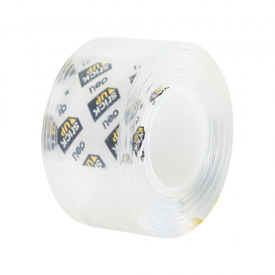 Lepicí páska DELI oboustranná 25,4 mm × 1,5 m transparentní