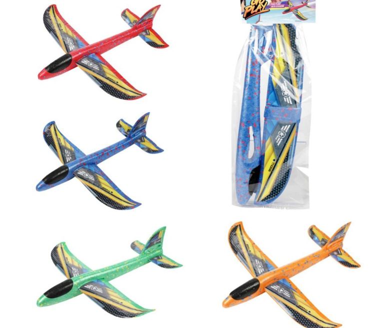 Polystyrénové házecí letadlo 39 cm v sáčku