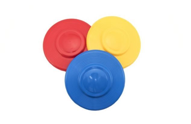 Létající talíř plast průměr 23 cm, mix barev