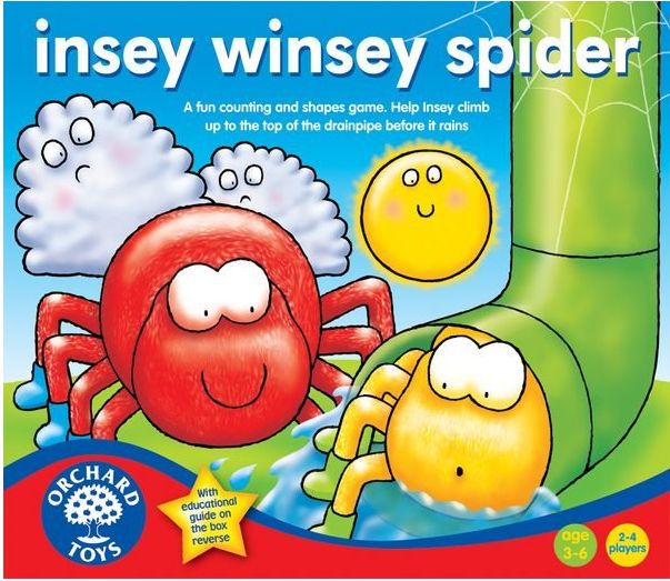 Leze pavouk, leze vzhůru