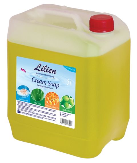 Obrázek produktu: Lilien Tekuté mýdlo - Honey  5 l