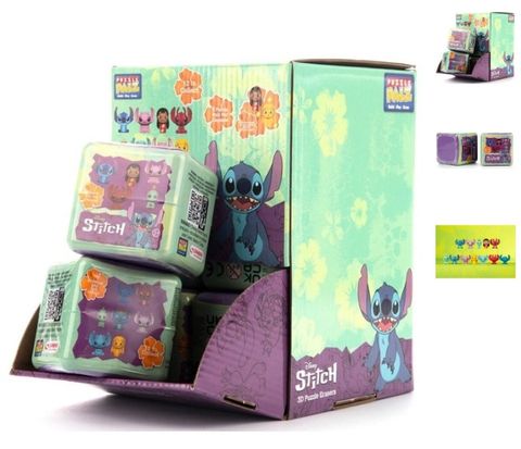 Obrázek produktu: Lilo a Stitch 3D figurky puzzle 2 ks guma, mix druhů