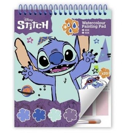 Lilo a Stitch blok s omalovánkami a barvami