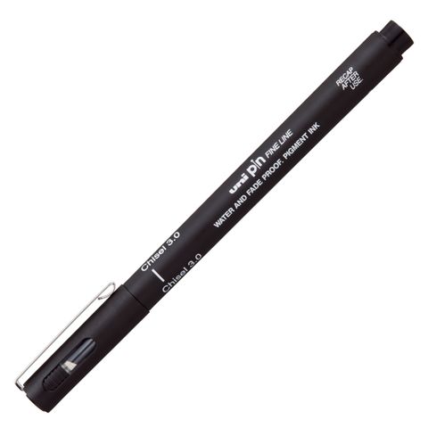 Obrázek produktu: Liner PIN, 3 mm, seříznutý hrot - černý