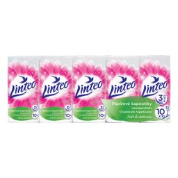 Obrázek produktu: Linteo kapesníky 3 vrstvé (10 × 10 ks)