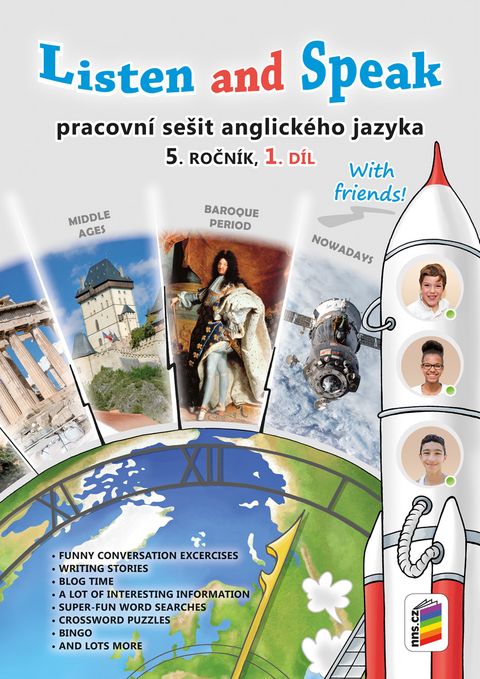 Obrázek produktu: Listen and Speak With friends! 1. díl - pracovní sešit