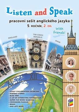 Obrázek produktu: Listen and Speak With friends! 2. díl - pracovní sešit