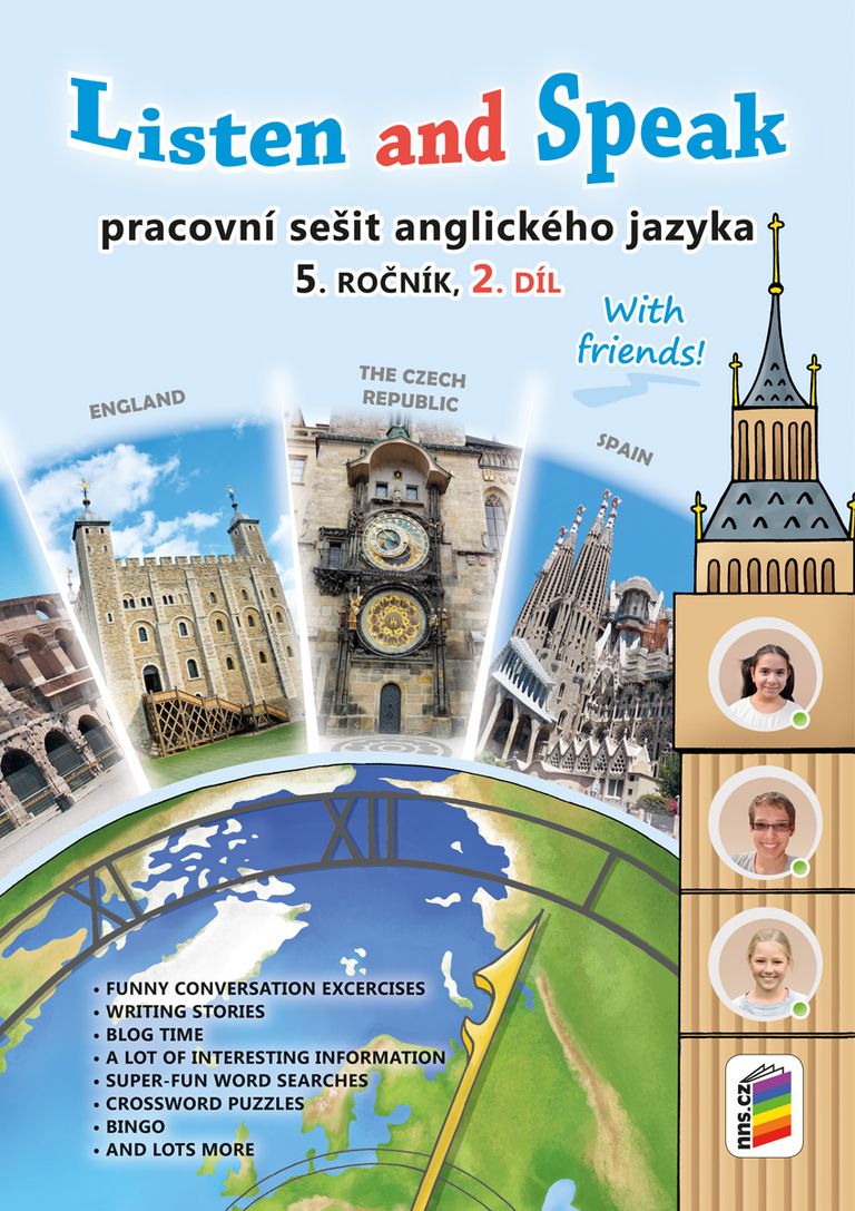 Levně Listen and Speak With friends! 2. díl - pracovní sešit