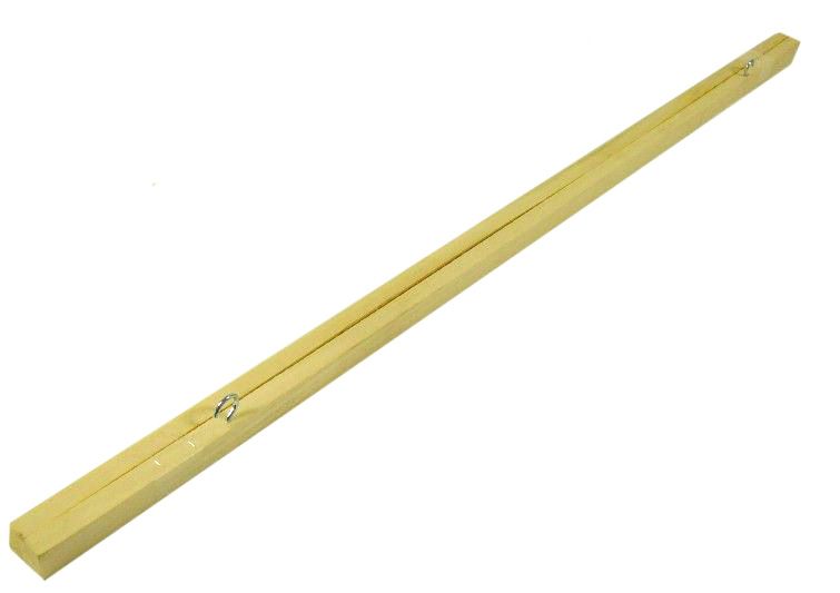 Lišty dřevěné samolepící - pár /71cm/
