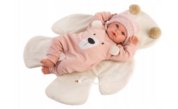 Obrázek produktu: Llorens 63644 NEW BORN - realistická panenka miminko se zvuky a měkkým látkovým tělem - 36 cm