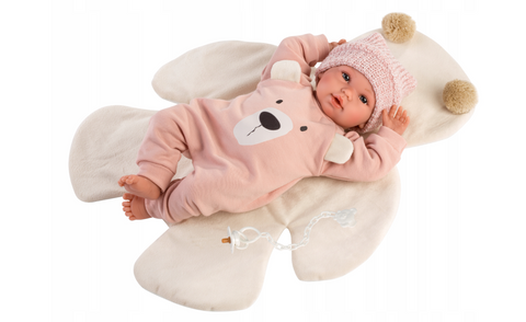 Obrázek produktu: Llorens 63644 NEW BORN - realistická panenka miminko se zvuky a měkkým látkovým tělem - 36 cm