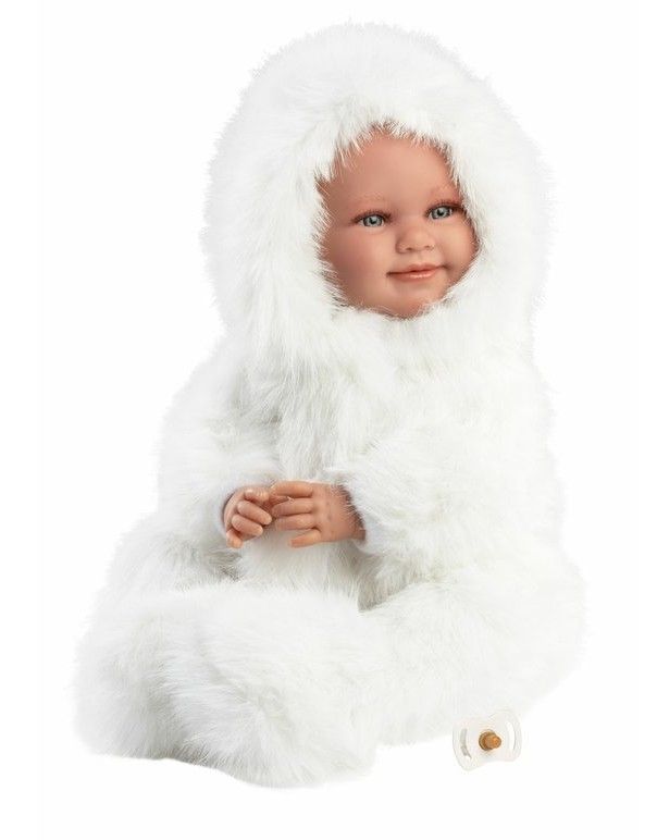 Llorens 74505 NEW BORN - realistická panenka miminko - 45 cm