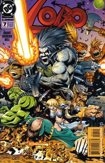 Lobo: Sedm zbytečných a další příběhy - Val Semeiks, Carl Critchlow, Alan Grant
