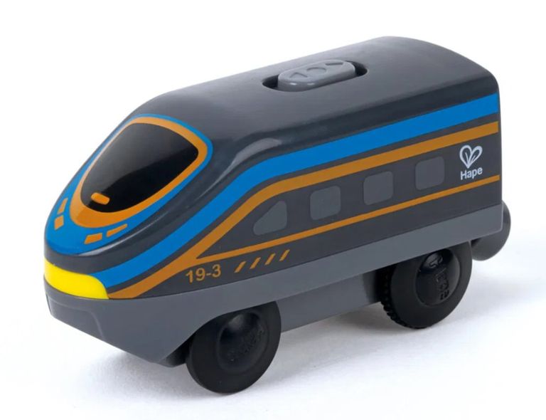 HAPE Lokomotiva Intercity na baterie, černá