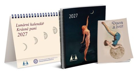 Obrázek produktu: Lunární kalendář Krásné paní s publikací 2027
