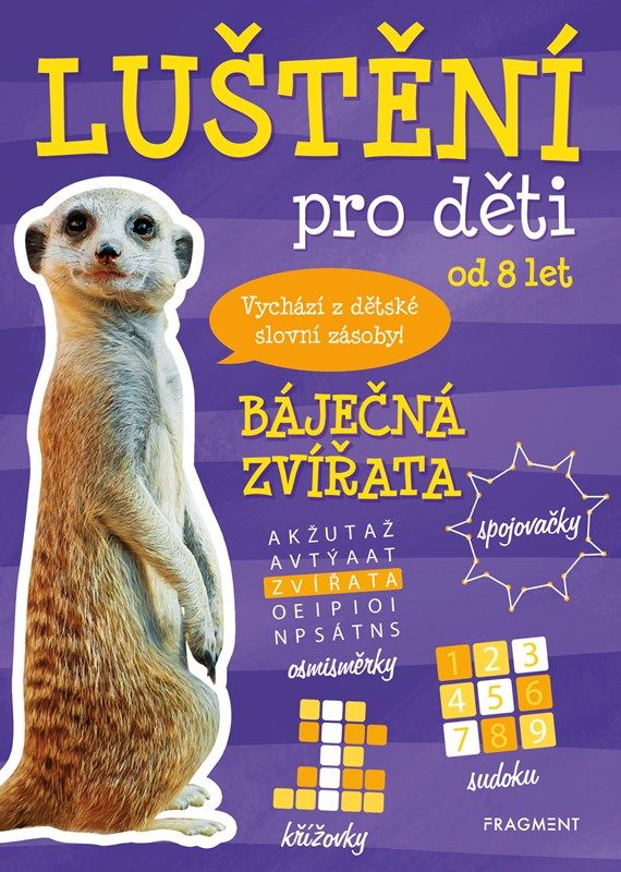 Levně Luštění pro děti - Báječná zvířata