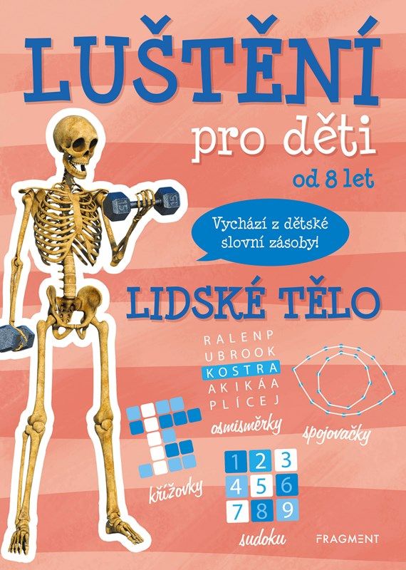 Levně Luštění pro děti - lidské tělo