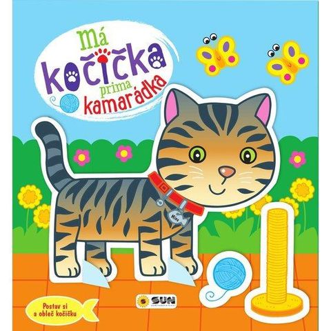 Obrázek produktu: Má kočička prima kamarádka - Postav si a obleč kočičku