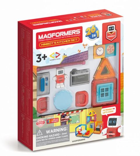 Obrázek produktu: Magformers MINI robůtek v kuchyni